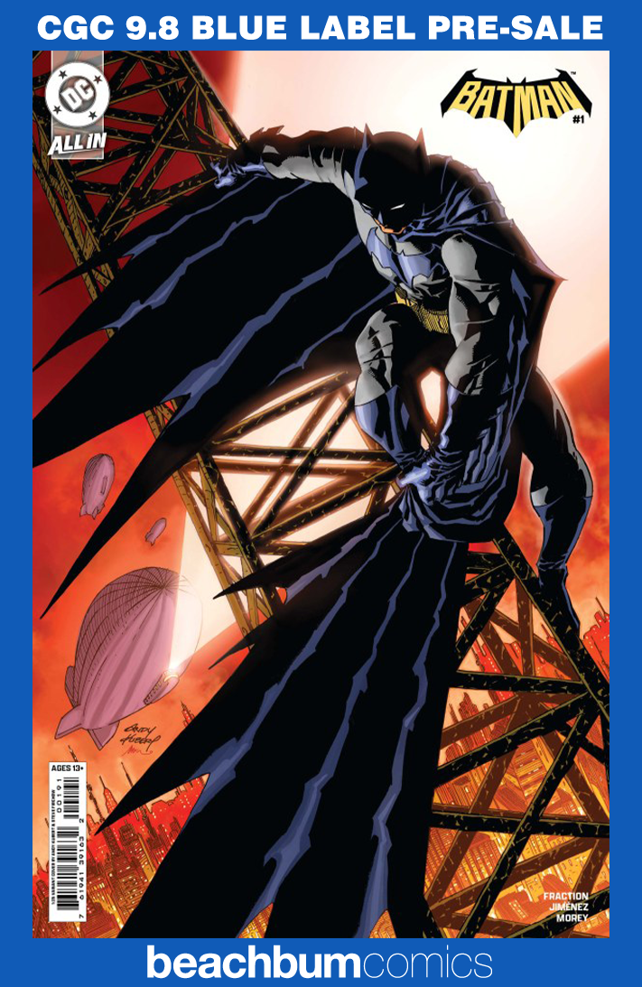 Batman #1 - Cover L - Kubert 1:25 Retailer Incentive Variant CGC 9.8