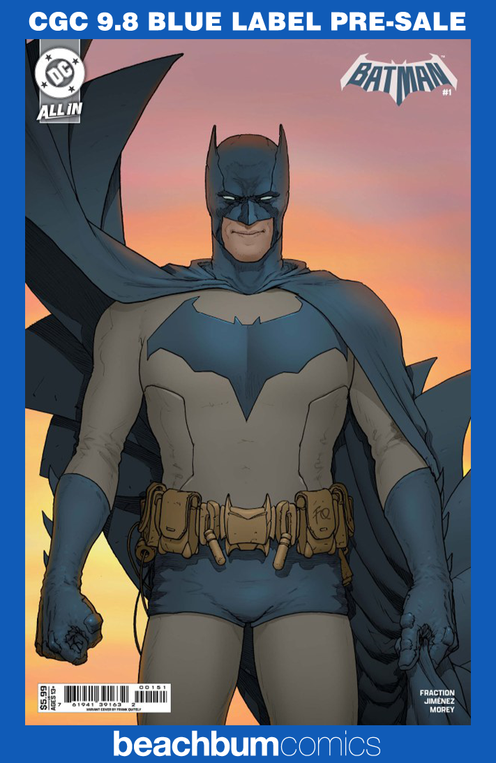 Batman #1 - Cover E - Quitely Variant CGC 9.8