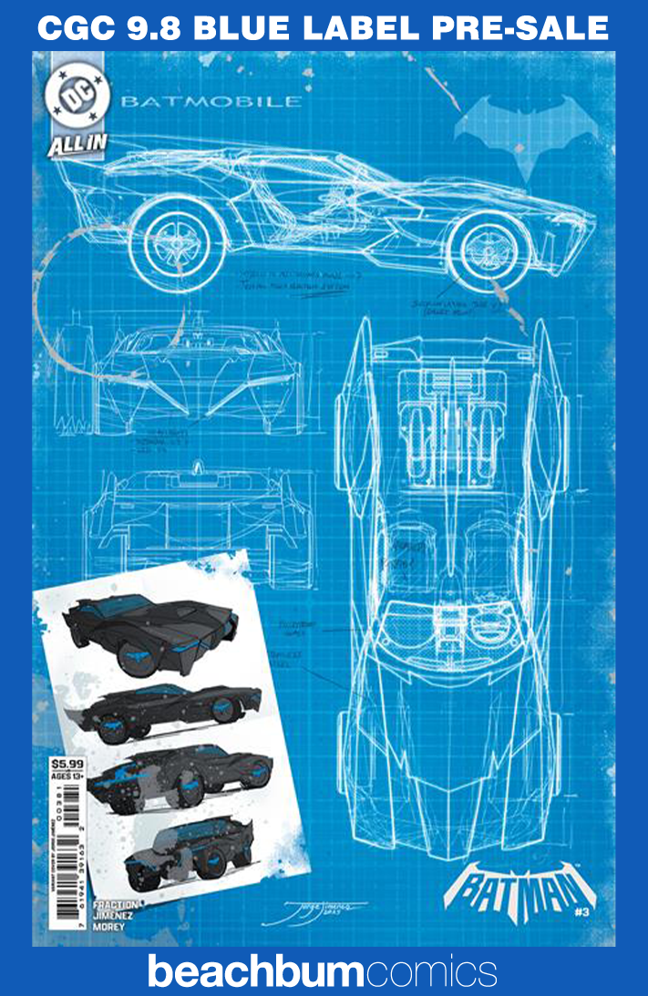 Batman #3 Jimenez Bat-Gadget Variant CGC 9.8