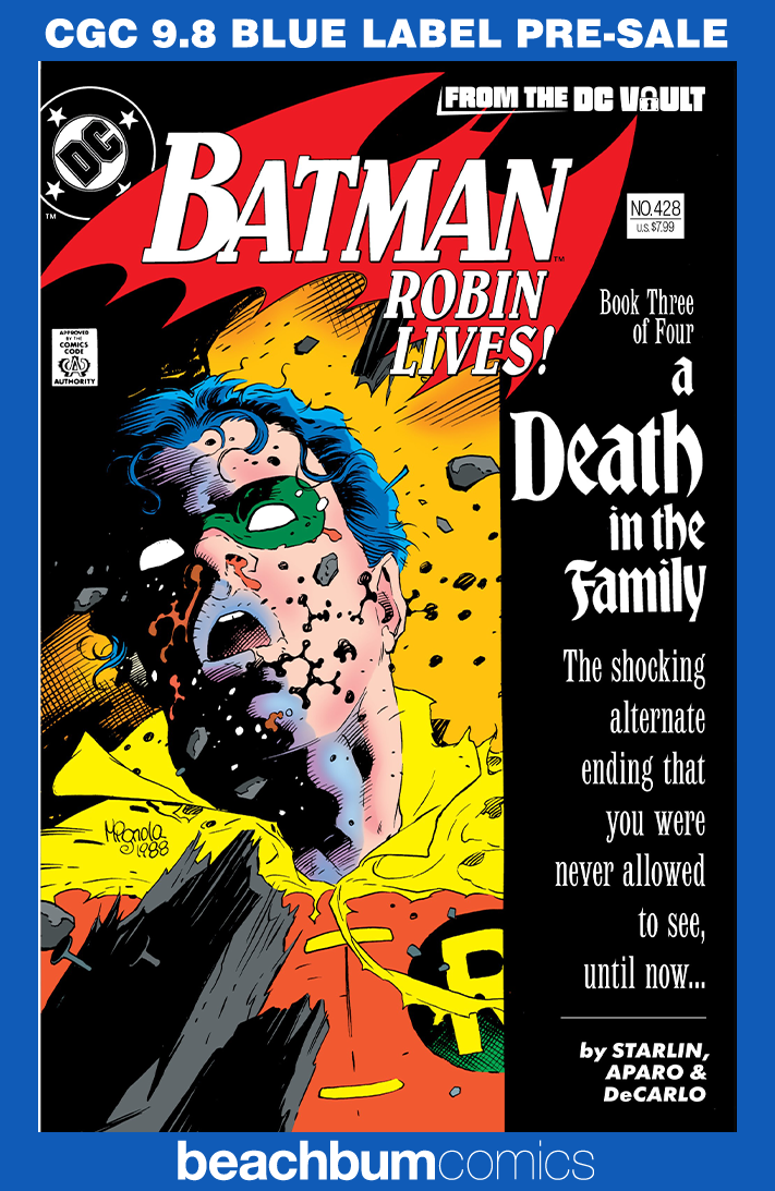Batman #428 Robin Lives! Foil Variant CGC 9.8