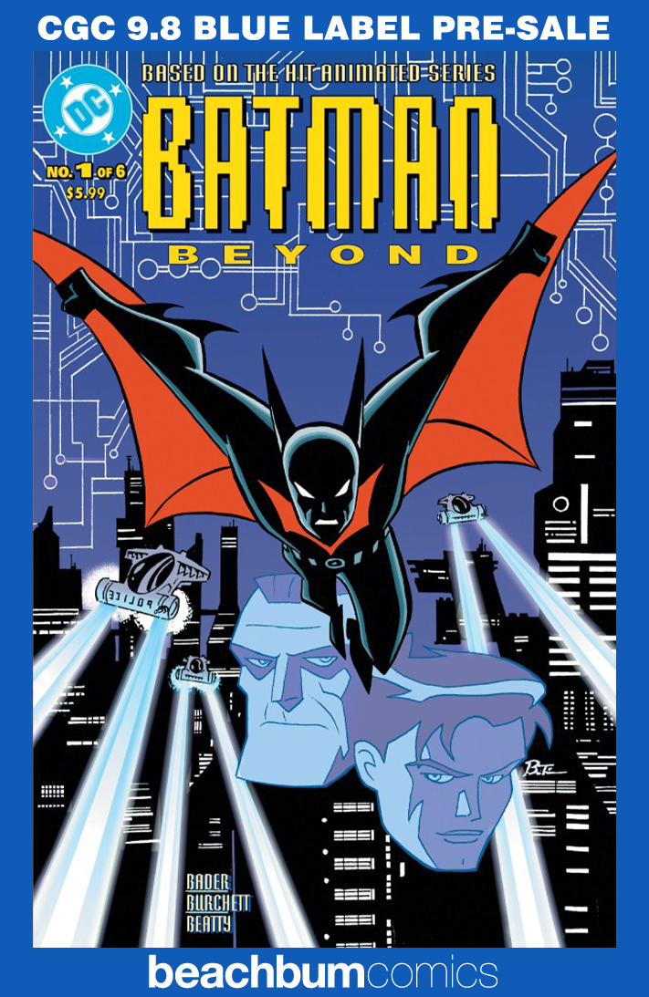Batman Beyond #1 Facsimile Foil Edition CGC 9.8