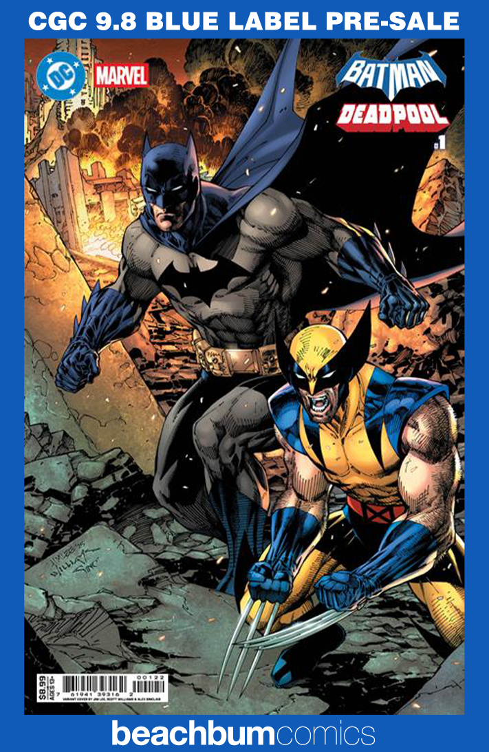 DC/Marvel : Batman/Deadpool #1 Jim Lee Variant CGC 9.8