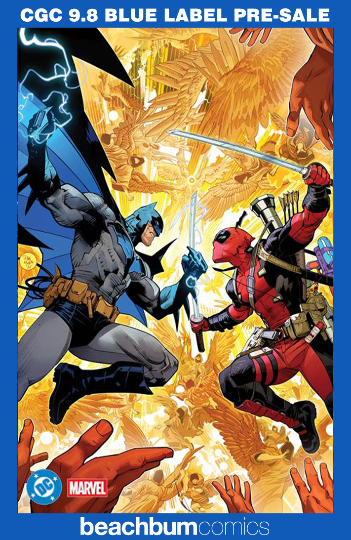 DC/Marvel : Batman/Deadpool #1 Mora Foil Variant CGC 9.8
