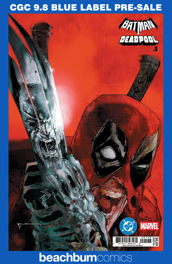 DC/Marvel : Batman/Deadpool #1 Sienkiewicz Variant CGC 9.8