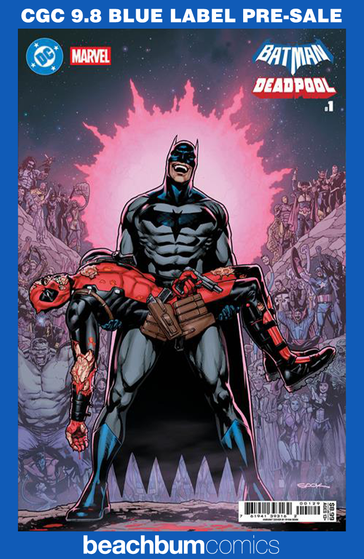 DC/Marvel : Batman/Deadpool #1 Sook Variant CGC 9.8