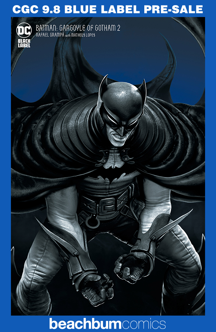 Batman: Gargoyle of Gotham #2 Grassetti 1:25 Retailer Incentive Variant CGC 9.8