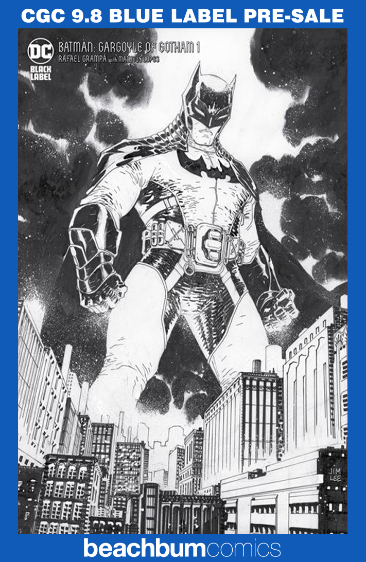 Batman: Gargoyle of Gotham #1 Jim Lee 1:25 Retailer Incentive Variant CGC 9.8