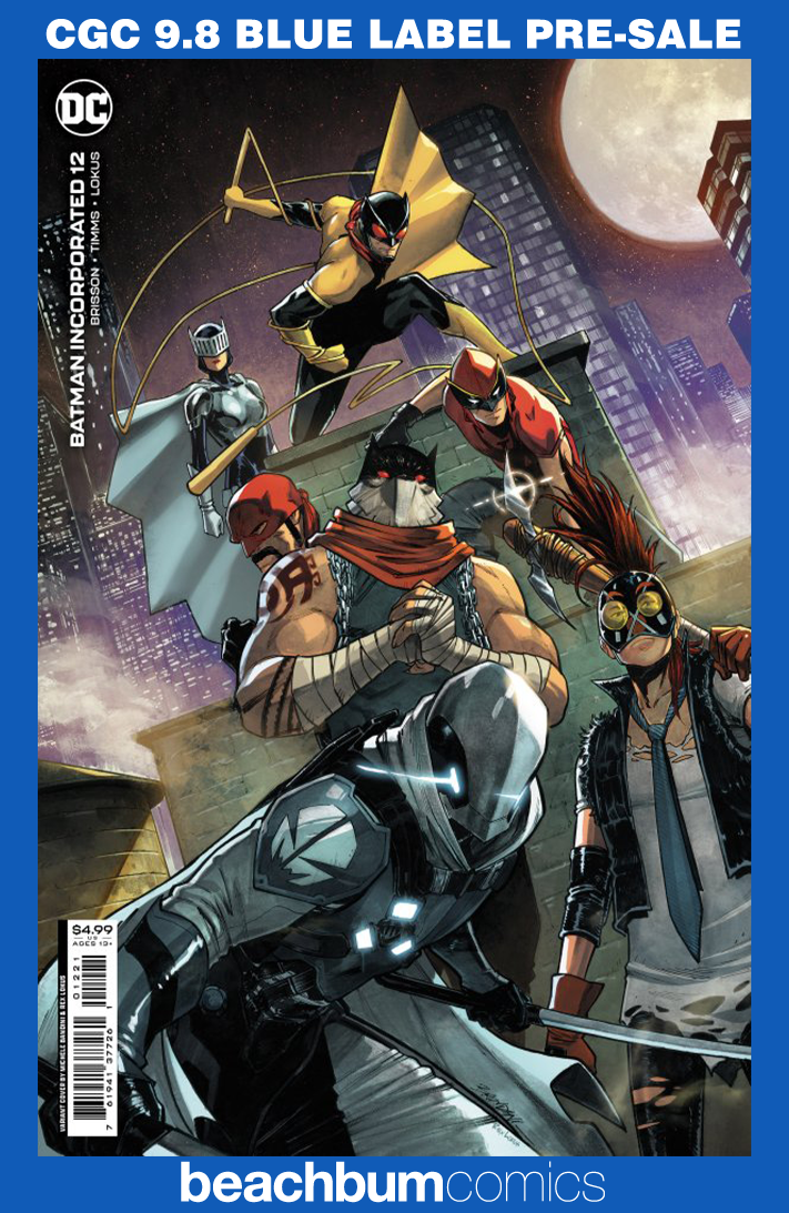 Batman Incorporated #12 Bandini Variant CGC 9.8