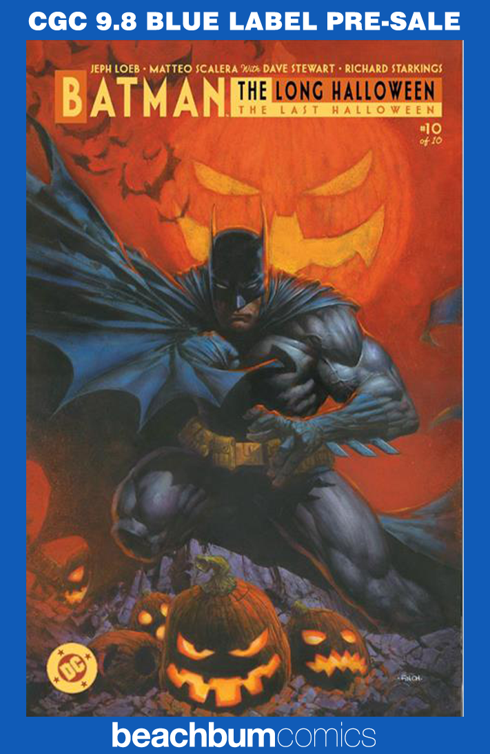 Batman: The Long Halloween - The Last Halloween #10 Finch Variant CGC 9.8
