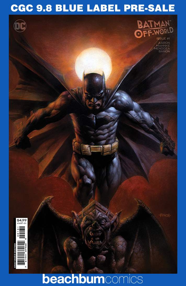 Batman: Off-World #1 Finch Variant CGC 9.8