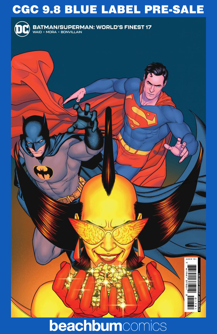 Batman/Superman: World's Finest #17 MKelvie Variant CGC 9.8