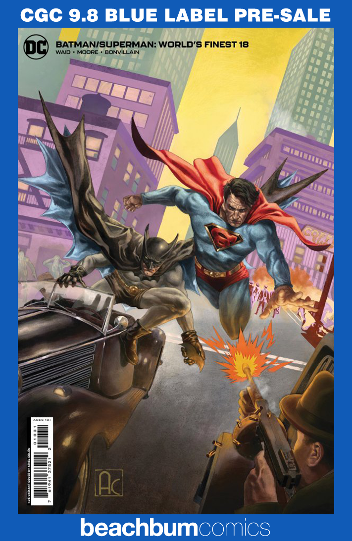 Batman/Superman: World's Finest #18 Colon 1:25 Retailer Incentive Variant CGC 9.8