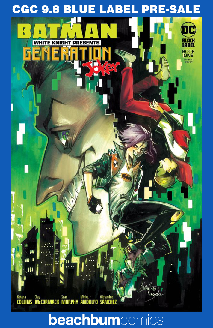 Batman: White Knight Presents - Generation Joker #1 Andolfo Variant CGC 9.8