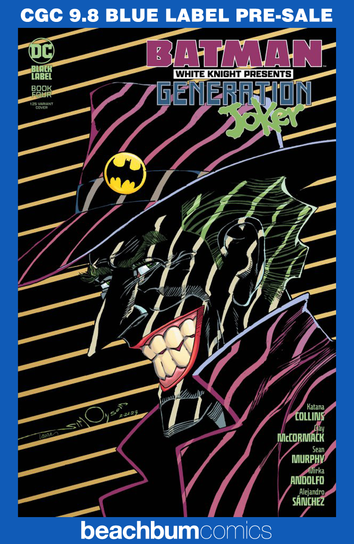 Batman: White Knight Presents - Generation Joker #4 Simonson 1:25 Retailer Incentive Variant CGC 9.8