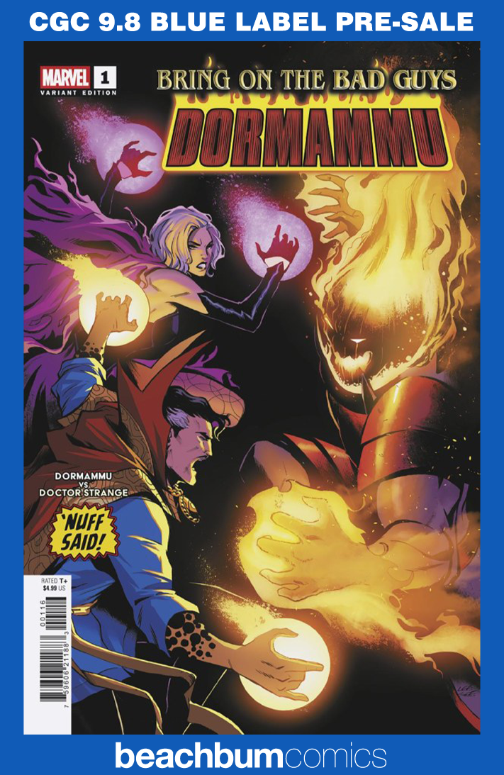Bring on the Bad Guys: Dormammu #1 Garbett 1:25 Retailer Incentive Variant CGC 9.8