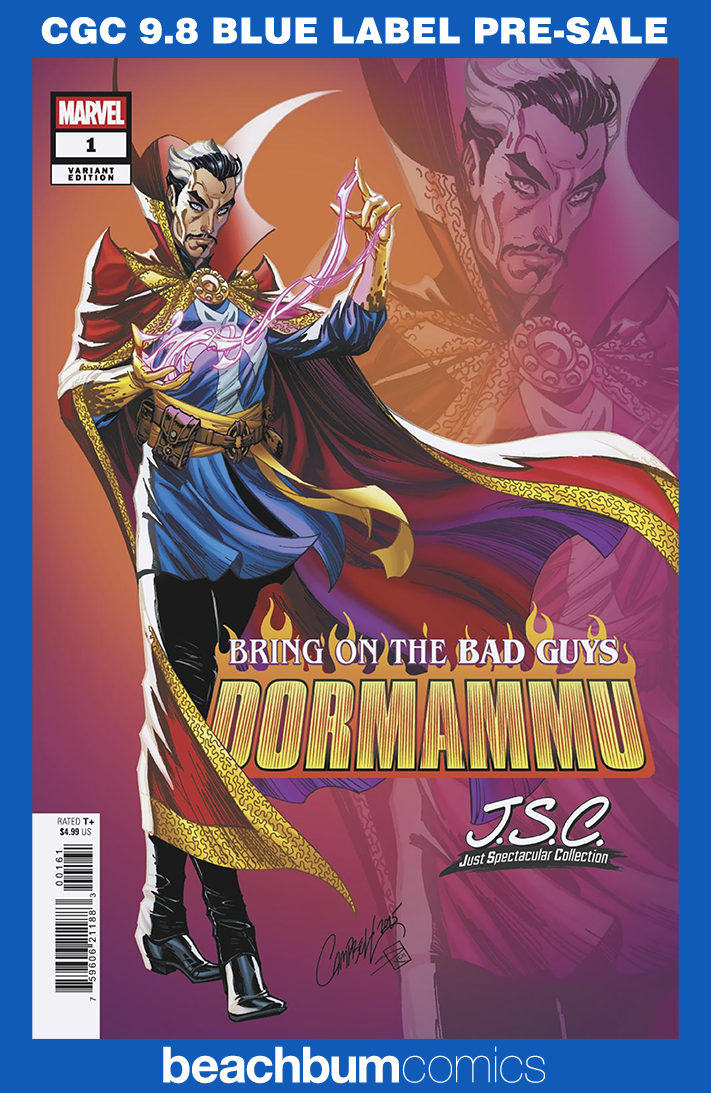 Bring on the Bad Guys: Dormammu #1 Campbell 1:100 Virgin Retailer Incentive Variant CGC 9.8