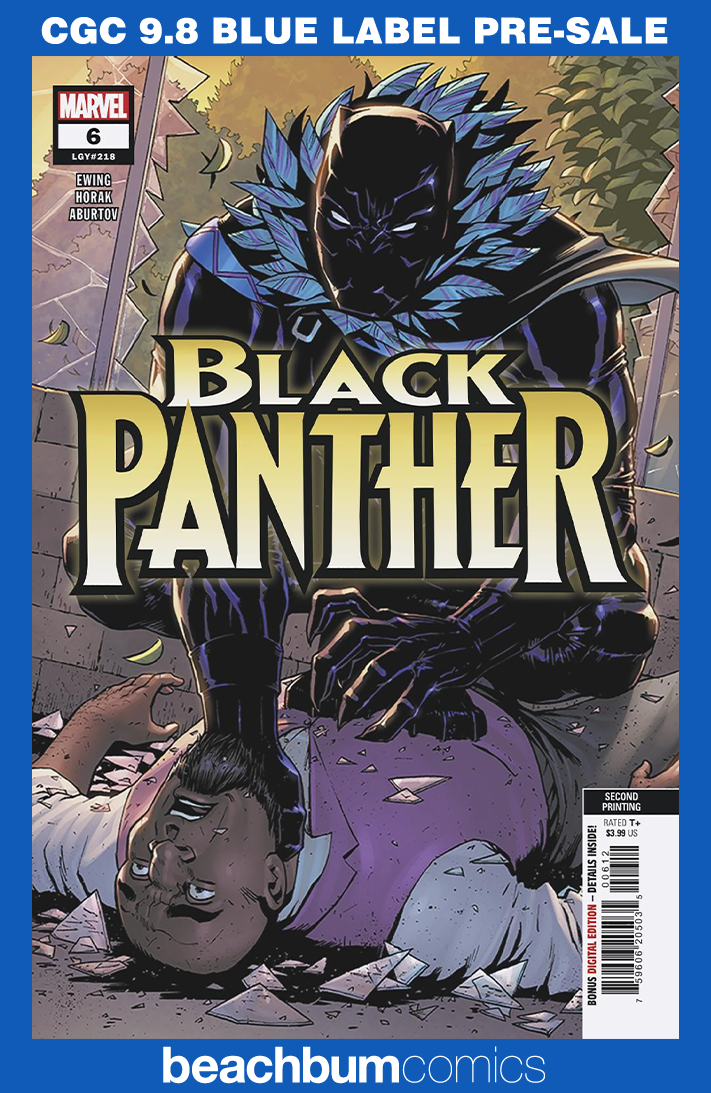 Black Panther #6 Second Printing CGC 9.8