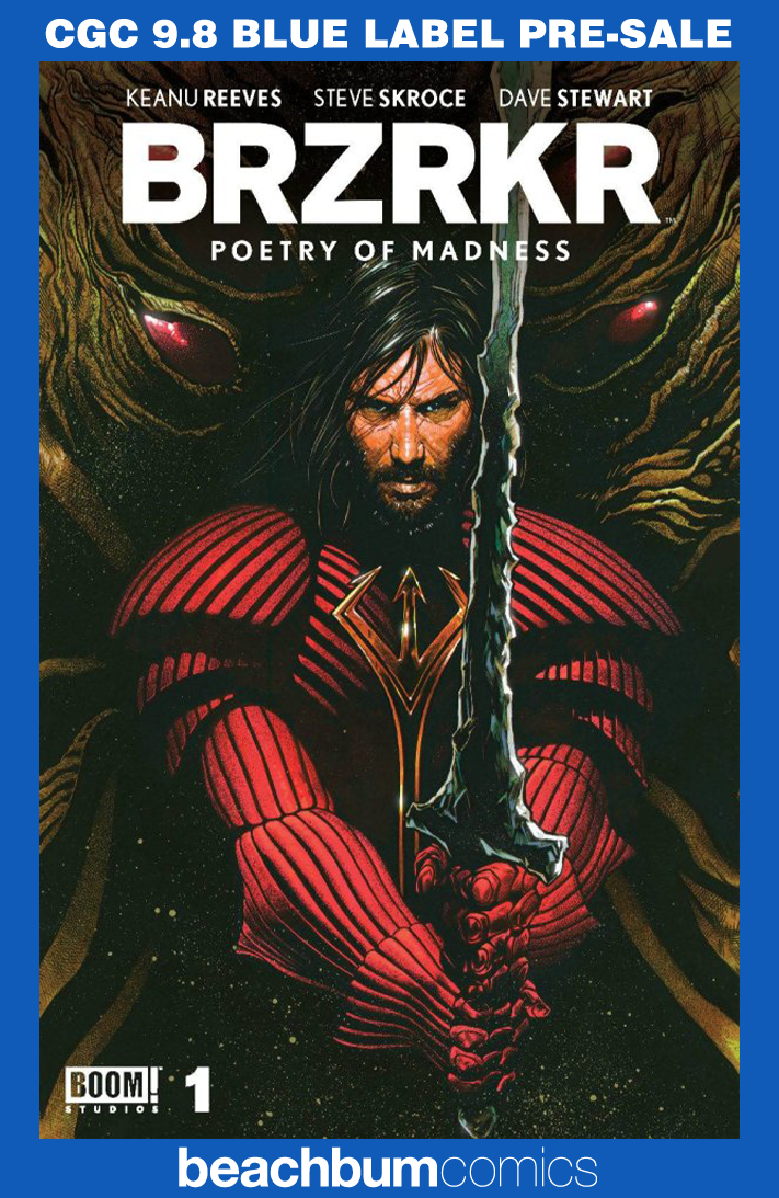 BRZRKR: Poetry of Madness #1 Cover D Charest Foil CGC 9.8 (Berzerker)