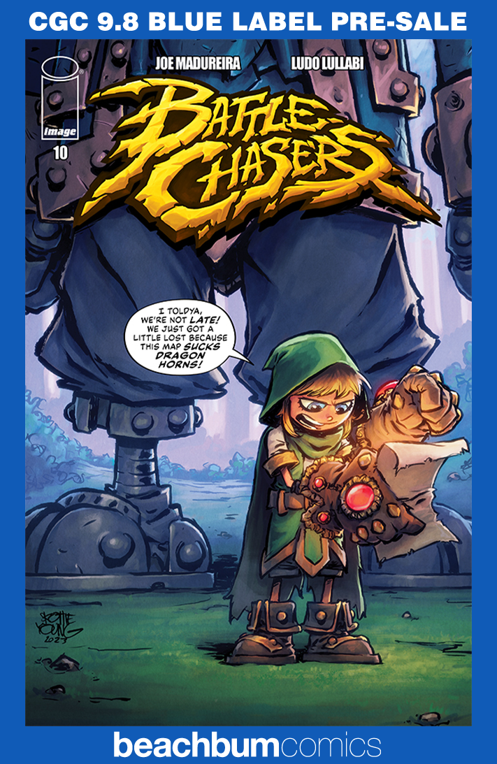 Battle Chasers #10 - Cover F - Young Variant CGC 9.8