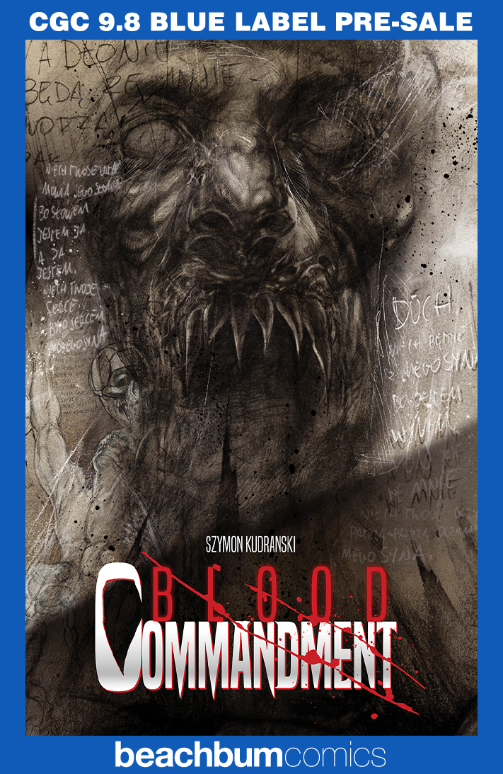 Blood Commandment #1 - Cover D - Kudranski Demon Head Variant CGC 9.8