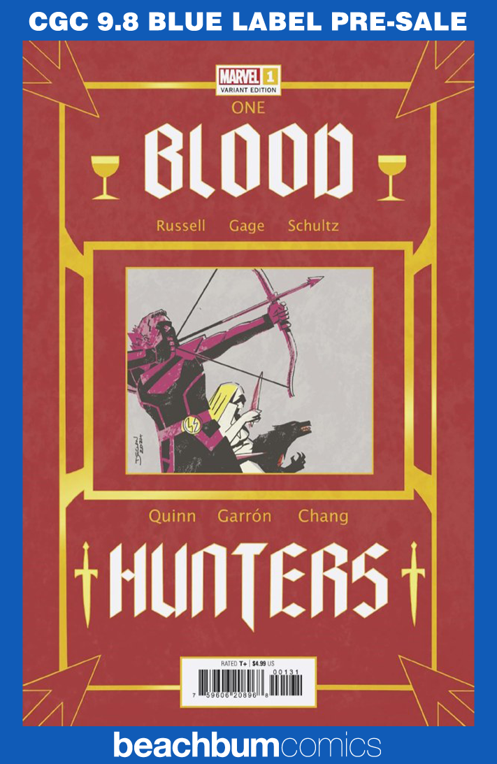 Blood Hunters #1 Shalvey Variant CGC 9.8