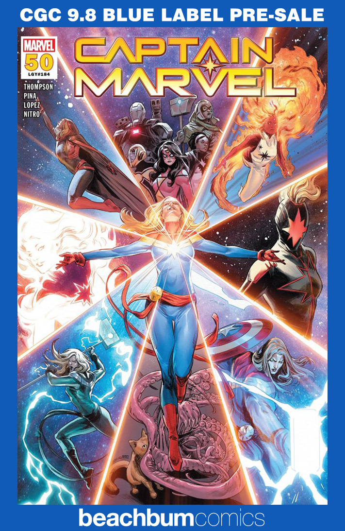 Captain Marvel #50 CGC 9.8