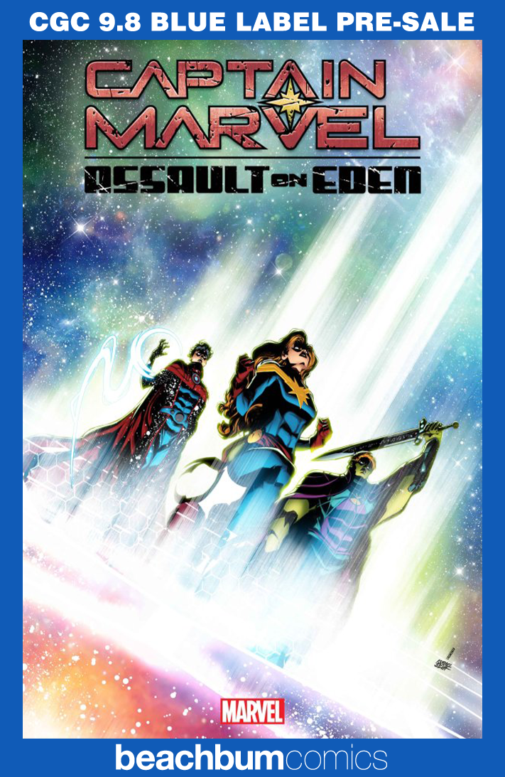 Captain Marvel: Assault on Eden #1 Baldeon Variant CGC 9.8