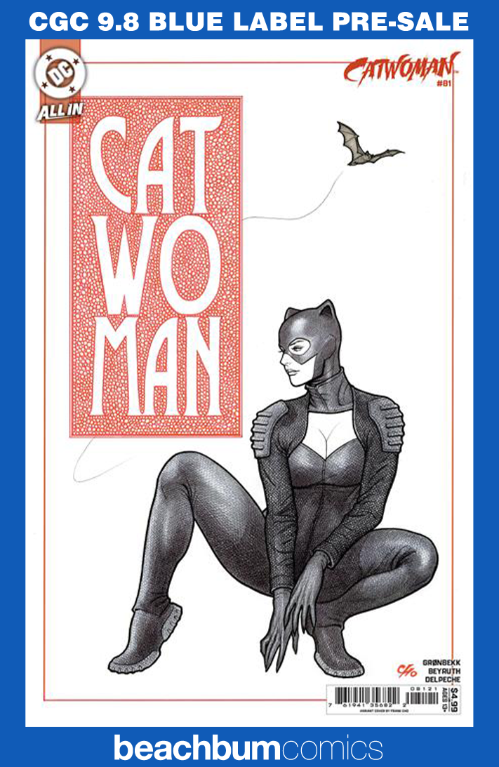 Catwoman #81 Cho Variant CGC 9.8