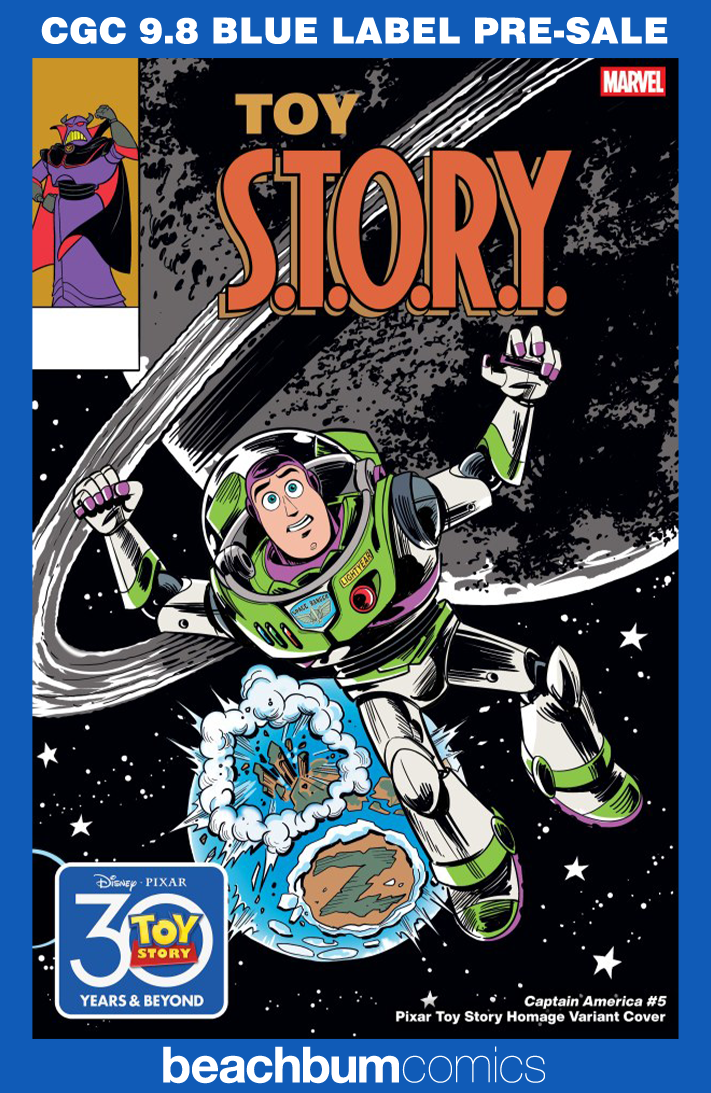 Captain America #5 Disney Toy Story Variant CGC 9.8