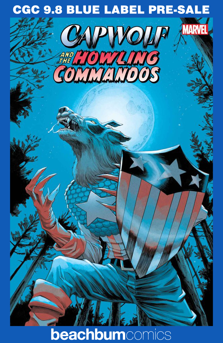 Capwolf and the Howling Commandos #1 Shalvey Variant CGC 9.8