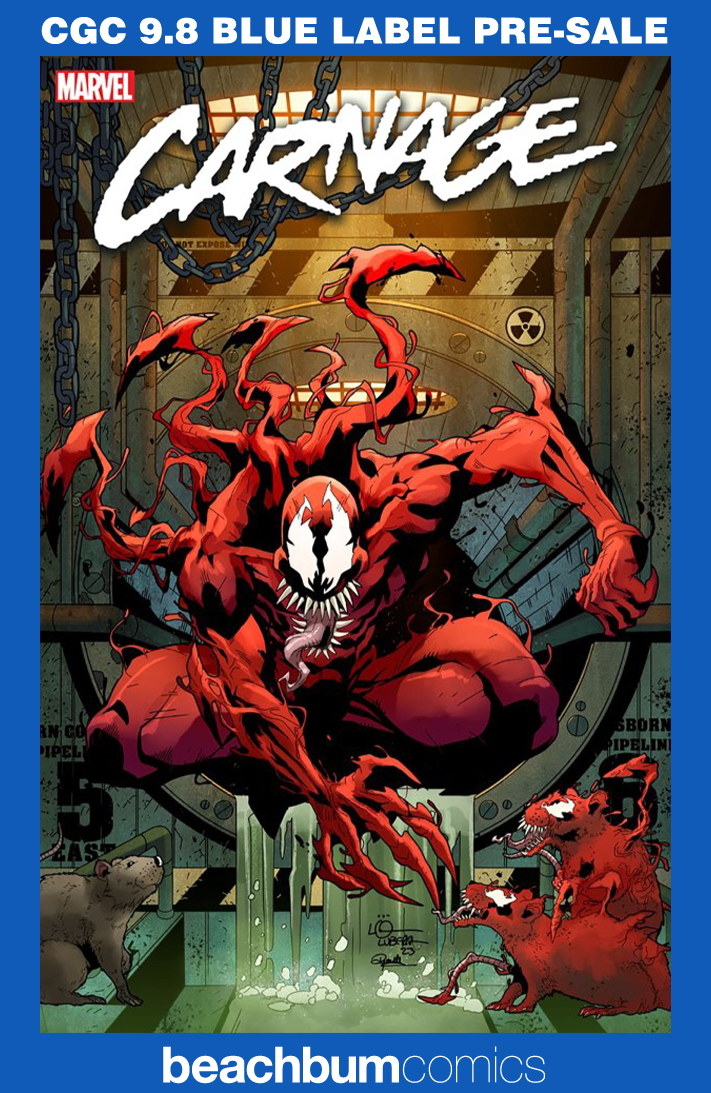 Carn Label Carnage #8 Lubera Variant CGC 9.8