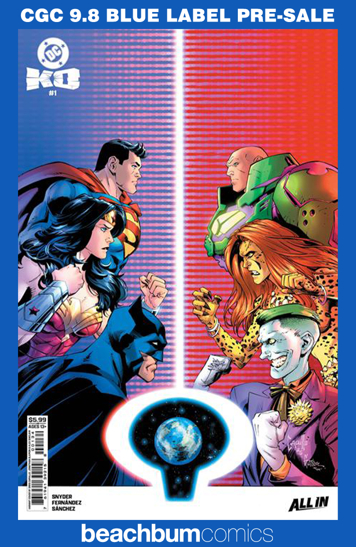 DC K.O. #1 Capullo Variant CGC 9.8