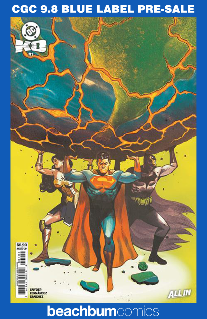 DC K.O. #1 Del Mundo Variant CGC 9.8