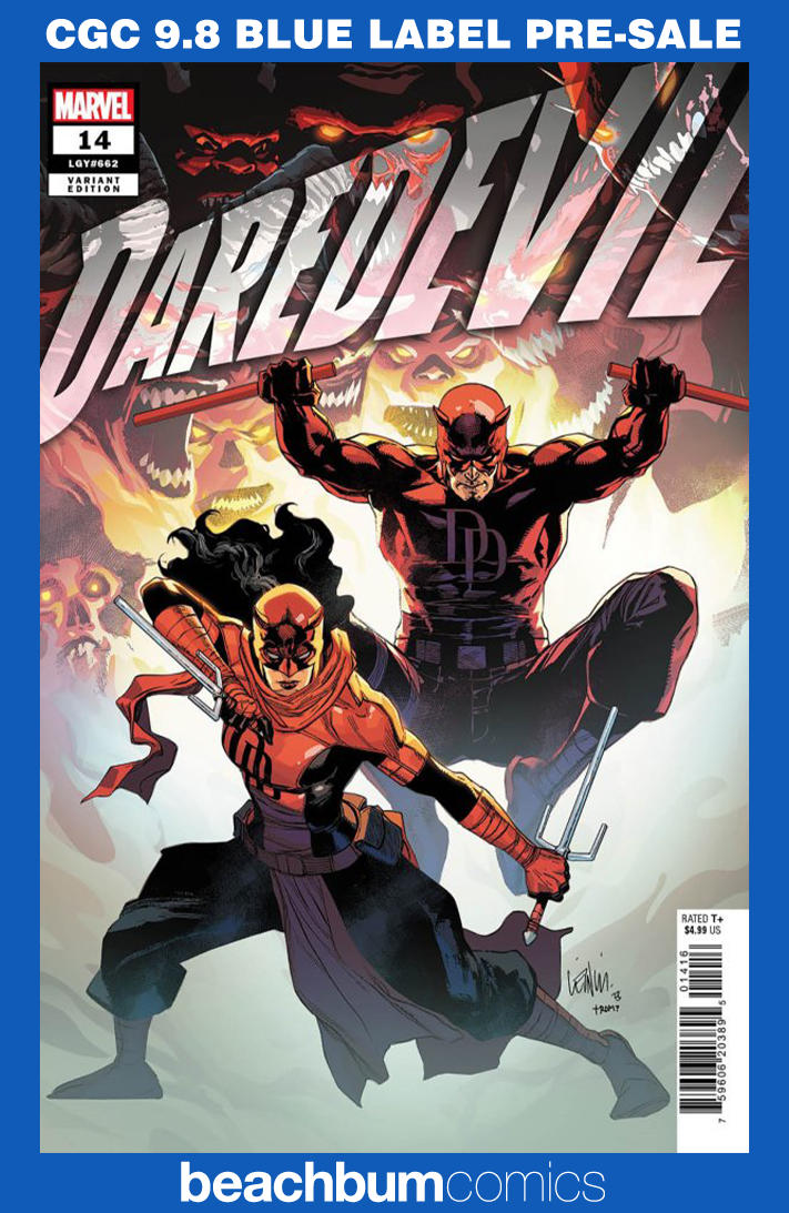 Daredevil #14 Yu 1:25 Retailer Incentive Variant CGC 9.8