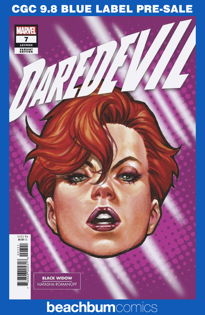 Daredevil #7 Brooks Headshot Variant CGC 9.8