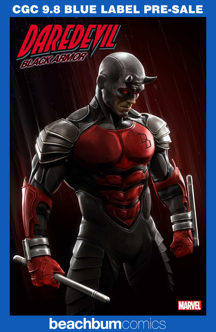 Daredevil: Black Armor #1 Grassetti 1:25 Retailer Incentive Variant CGC 9.8