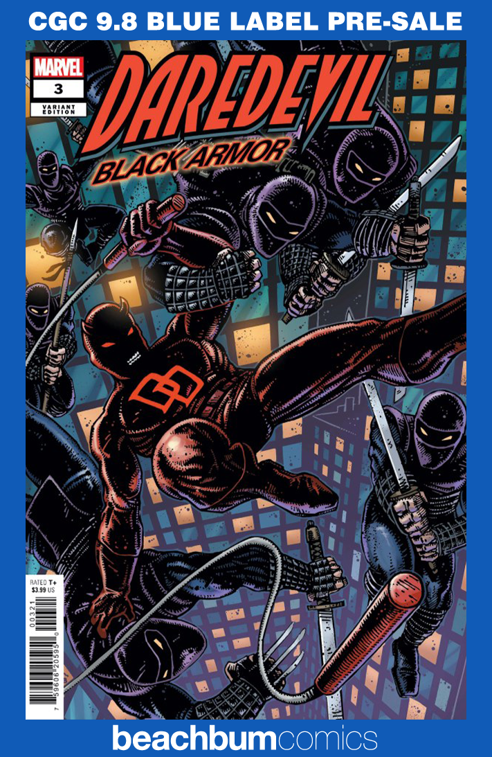 Daredevil: Black Armor #3 Eastman Variant CGC 9.8