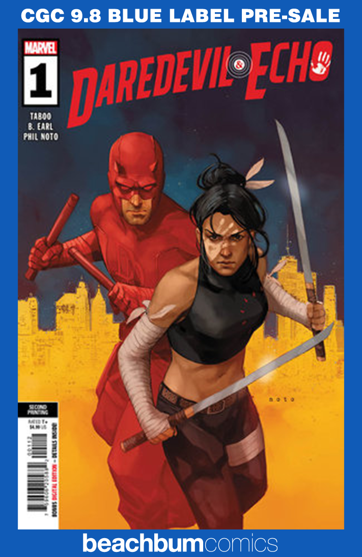 Daredevil & Echo #1 Second Printing CGC 9.8