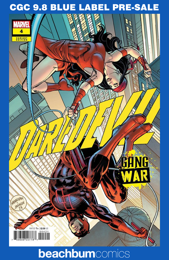 Daredevil: Gang War #4 Hannigan Variant CGC 9.8