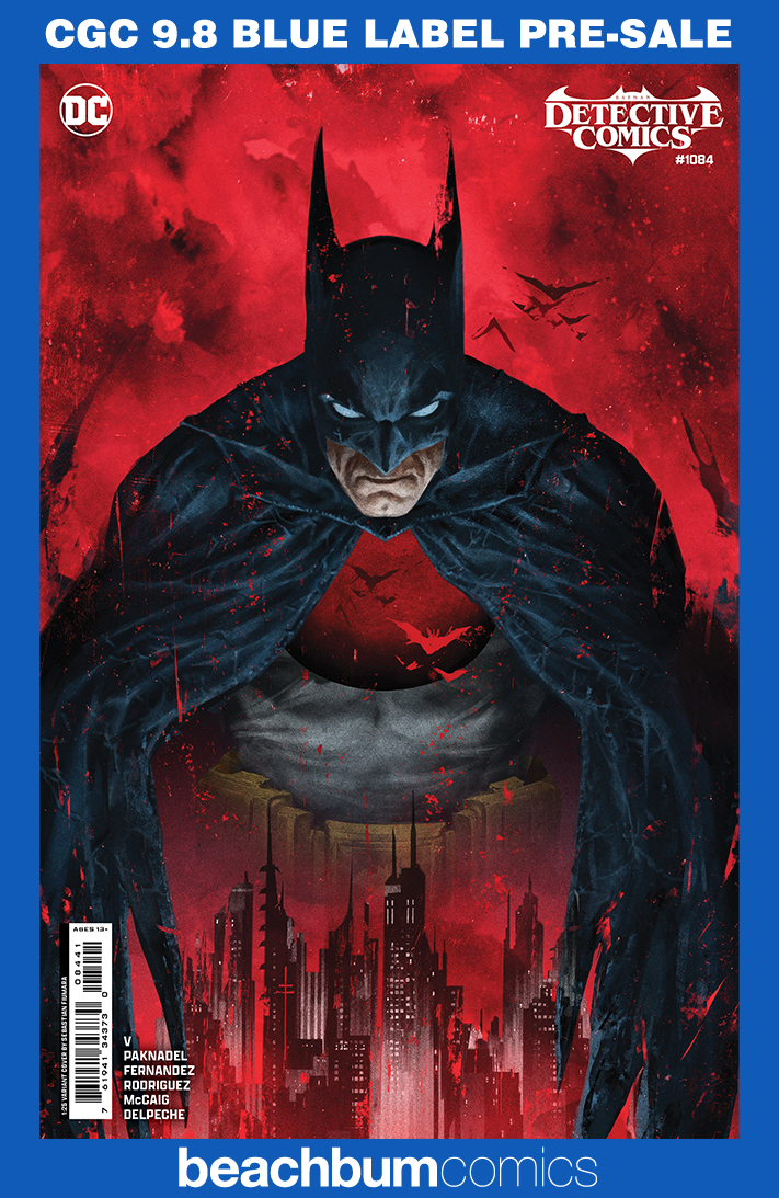 Detective Comics #1084 Fiumara 1:25 Retailer Incentive Variant CGC 9.8