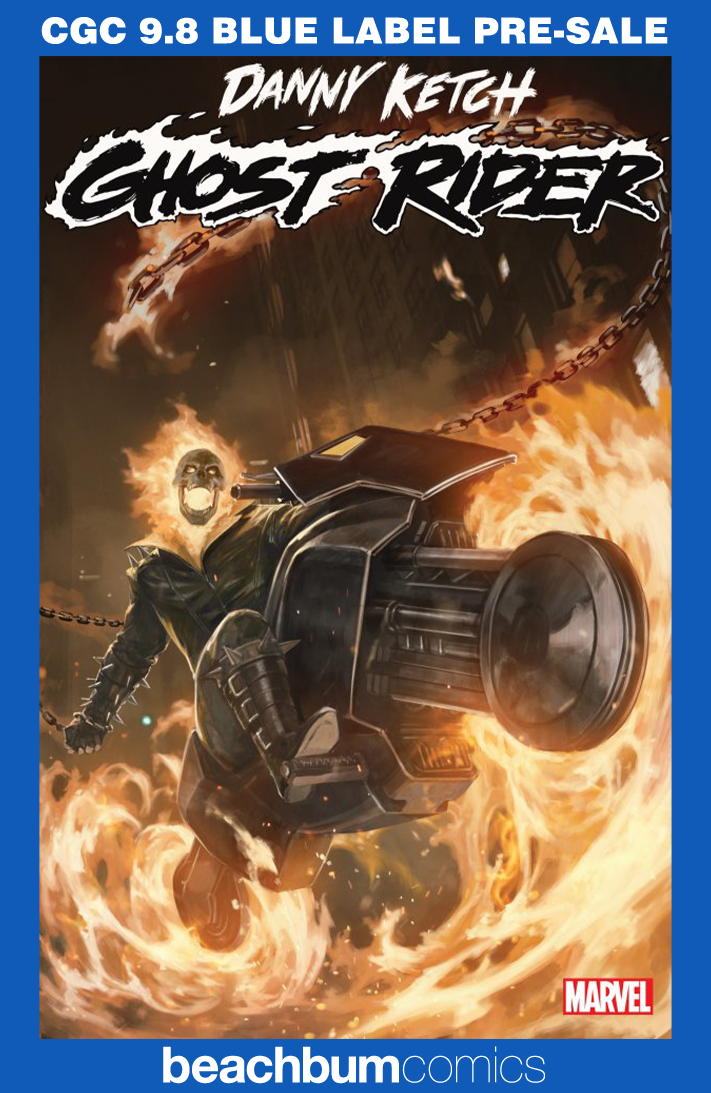 Danny Ketch: Ghost Rider #2 Skan 1:25 Retailer Incentive Variant CGC 9.8