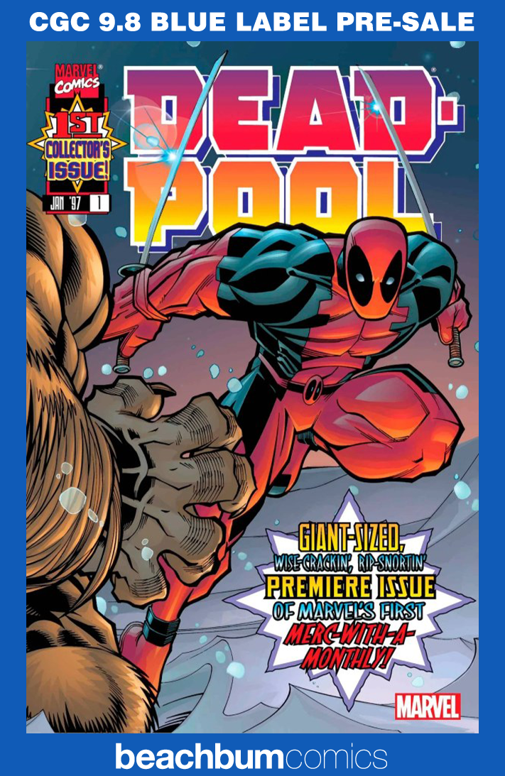Deadpool #1 Facsimile Foil Edition CGC 9.8