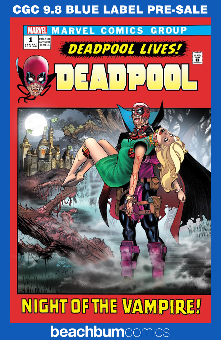 Deadpool #1 Garron Variant CGC 9.8