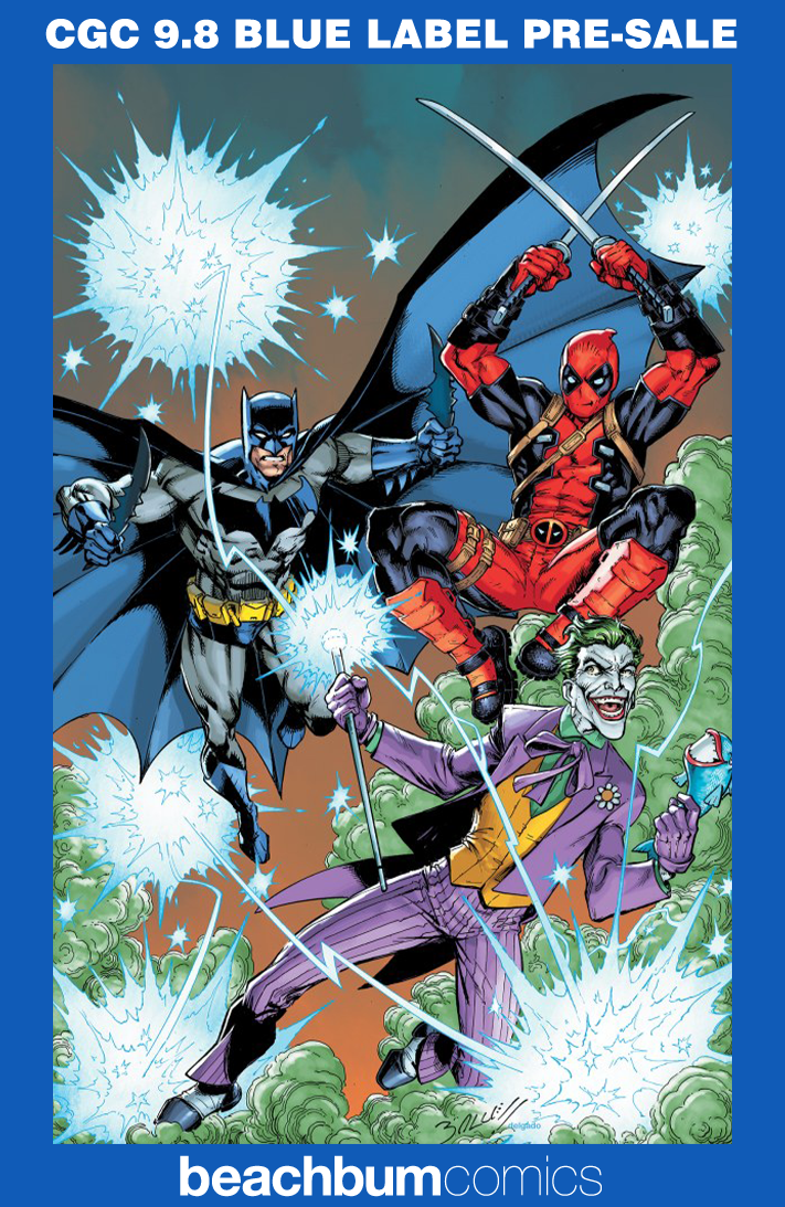 Marvel/DC: Deadpool/Batman #1 Second Printing Bagley 1:25 Virgin Retailer Incentive Variant CGC 9.8