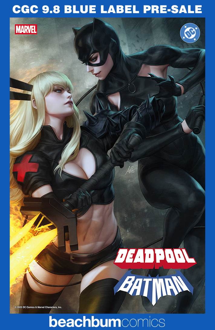 Marvel/DC: Deadpool/Batman #1 Artgerm Variant CGC 9.8