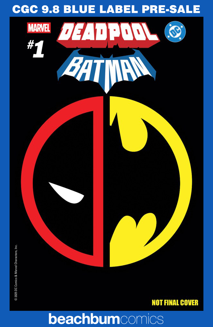 Marvel/DC: Deadpool/Batman #1 Insignia Mashup Variant CGC 9.8