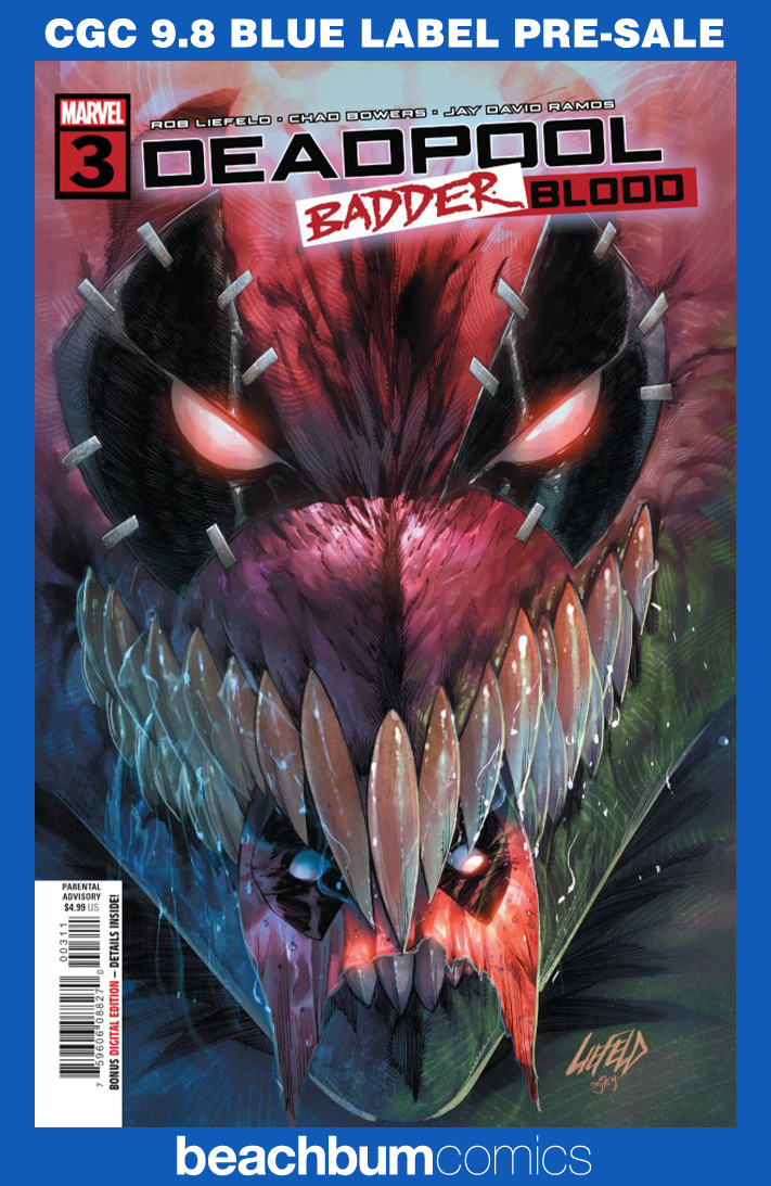 Deadpool: Badder Blood #3 CGC 9.8