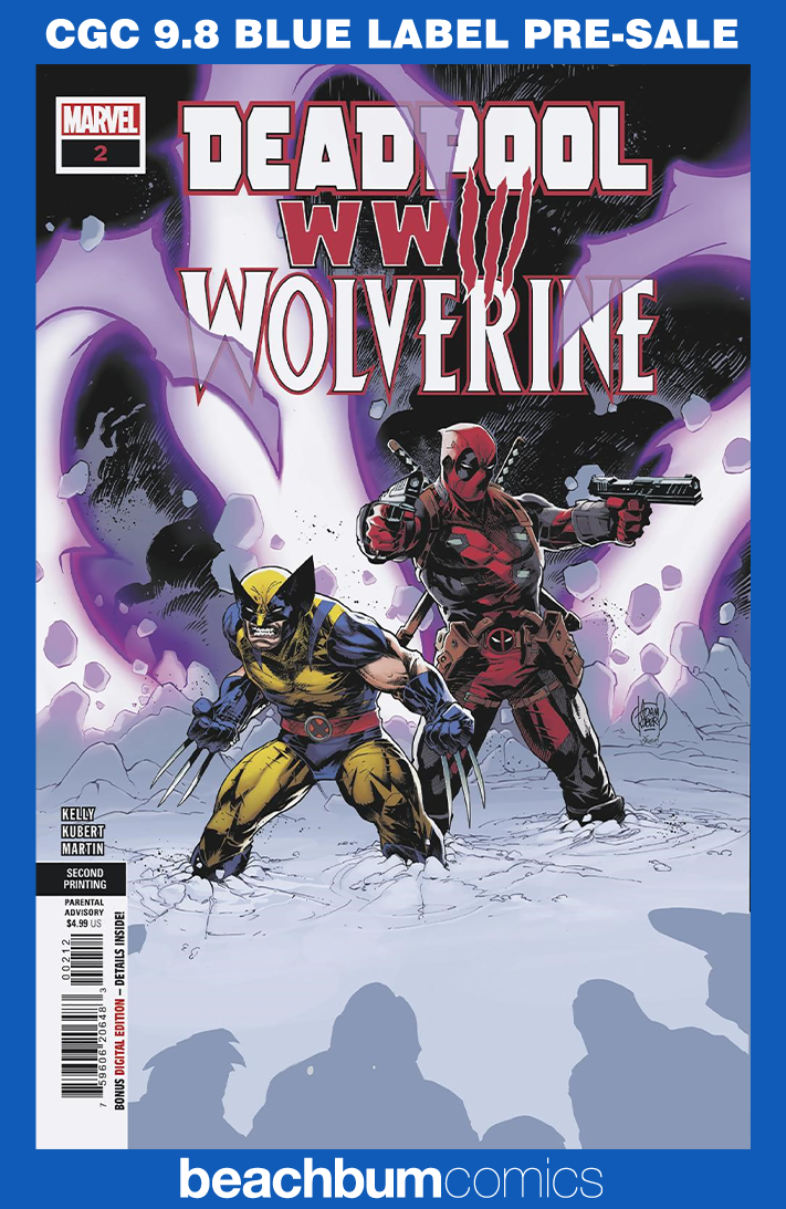 Deadpool & Wolverine: WWIII #2 Second Printing CGC 9.8