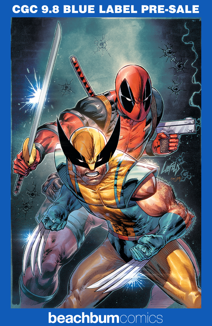 Deadpool & Wolverine: WWIII #1 Second Printing Liefeld 1:25 Retailer Incentive Variant CGC 9.8