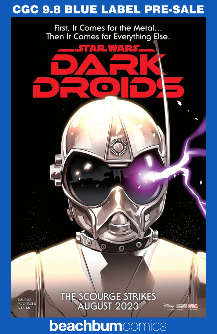 Star Wars: Dark Droids #3 Stott Scourged Variant CGC 9.8